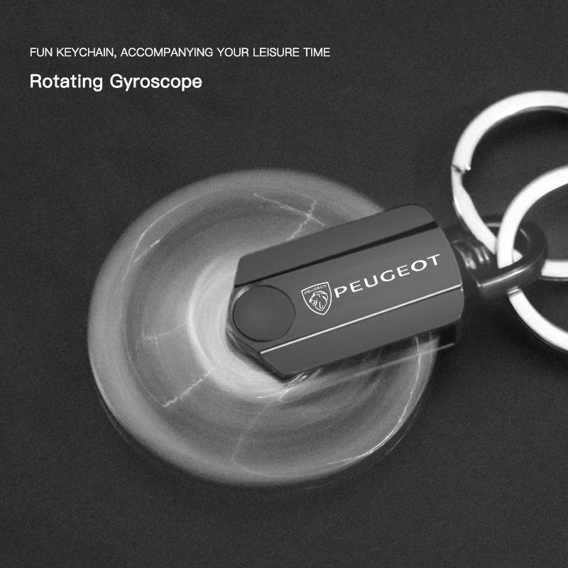 Car Keychain Metal Key Rings Accessories For Peugeot y 5008 508 408 4008 308 3008 208 2008 Landtrek Rifter e-Expert e-TRAVELLER