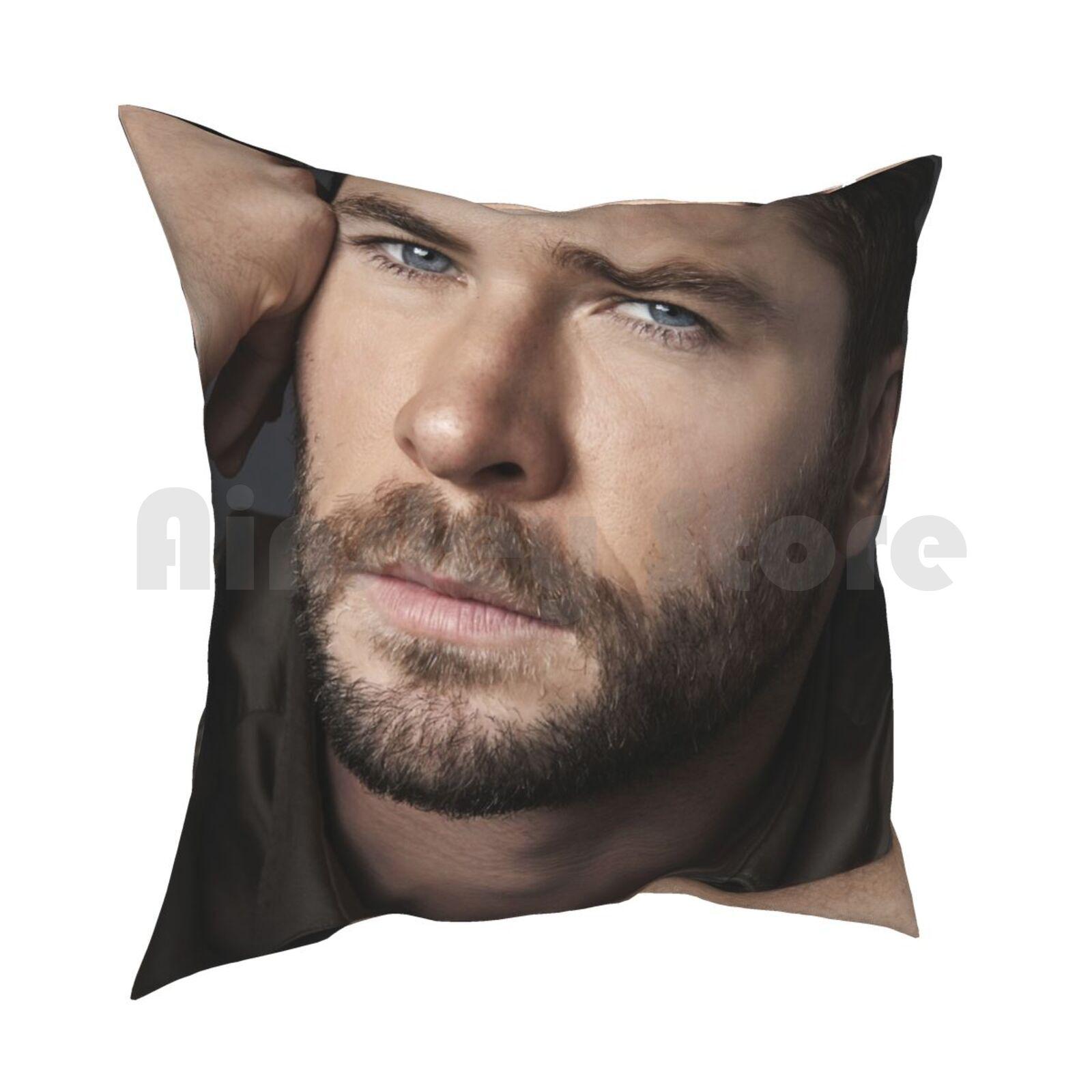 Chris Hemsworth Seductive Pillow Case Printed Home Soft Throw Pillow Chris Hemsworth Seductive Chris Hemsworth Chris 30x30cm 12x12in
