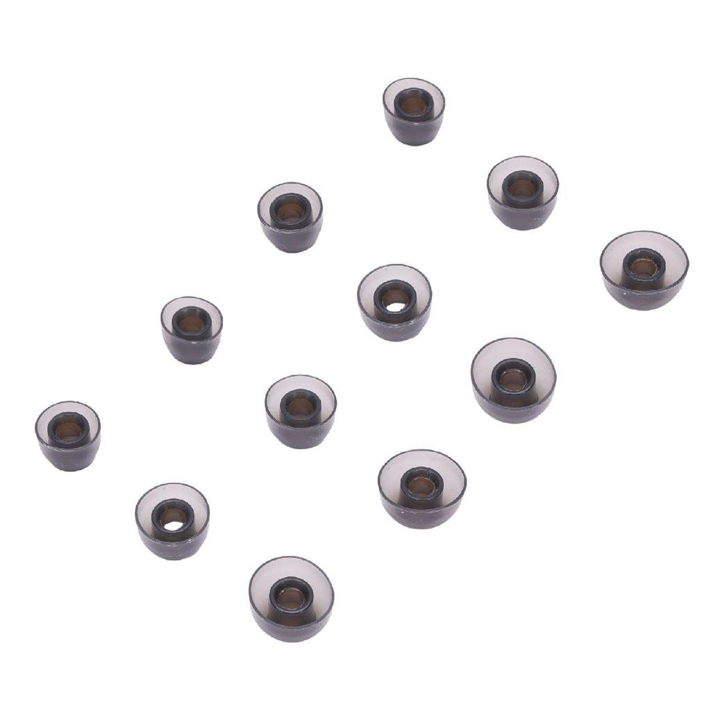 6 Pairs In Ear Headphone Tips Replacement for BoseJays Earphones S M L 5mm-6.5mm Inner Hole