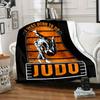 Judo Sport Athlete Bowing Print Four Seasons Universal Small Cover Blanket