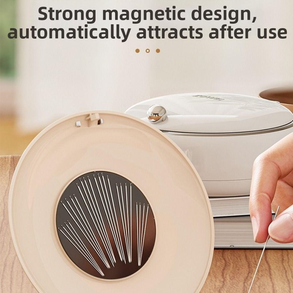 New Portable Needle and Thread Storage Box Convenient Large Capacity Handicraft Tools Dormitory Organizer for Mending Clothes