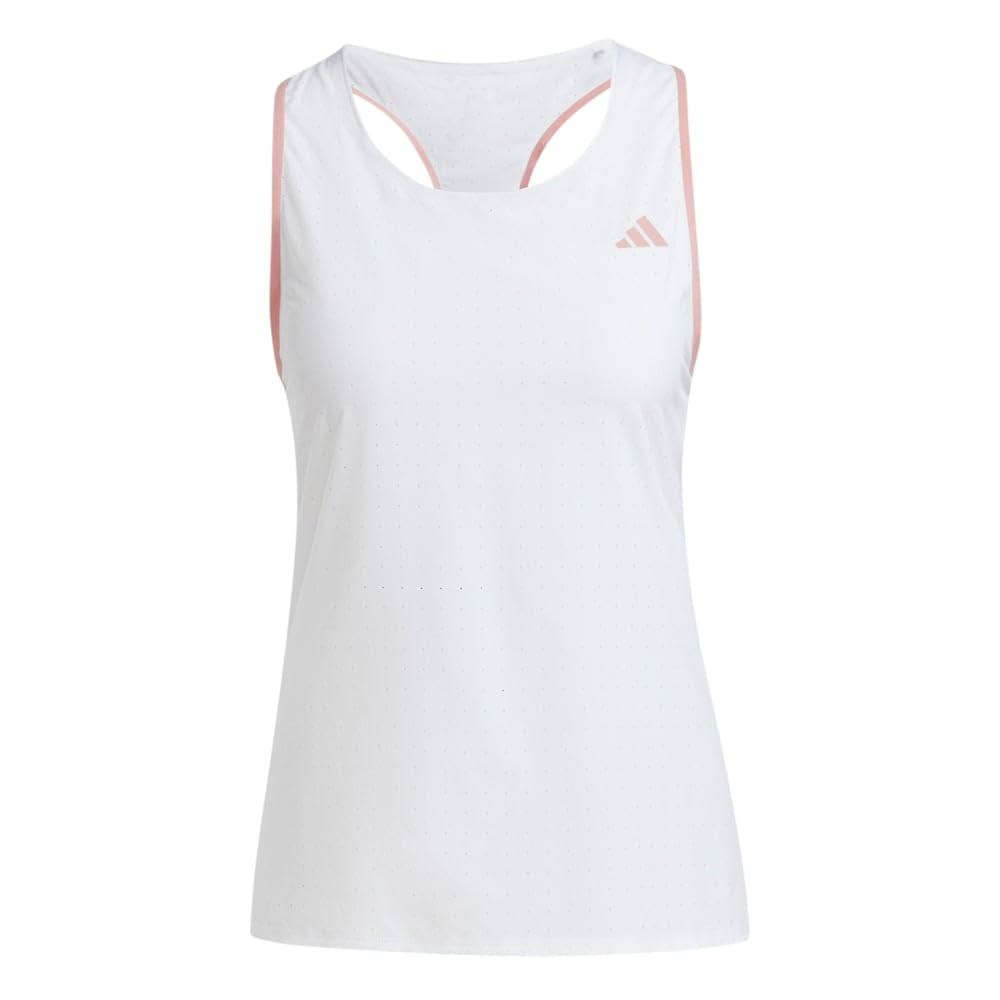 Adidas Adizero Running Tank Top HBM10 Men's White (IY5080) J/L