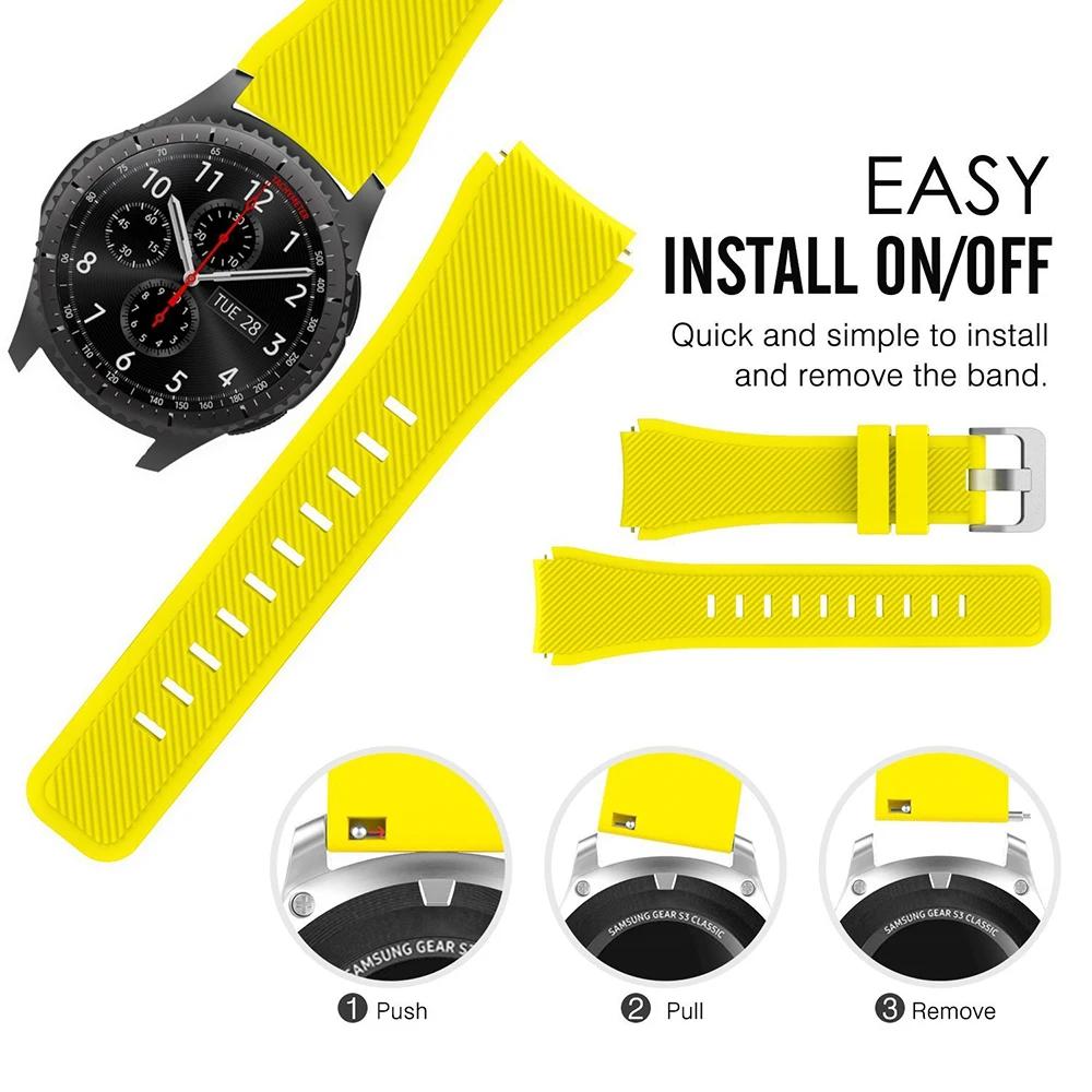 22mm 20mm Silicone Strap For Garmin Forerunner 265 965 165 55 Venu 3 Active 5 Sport Bracelet Garmin Active 5/Vivomove Trend Band