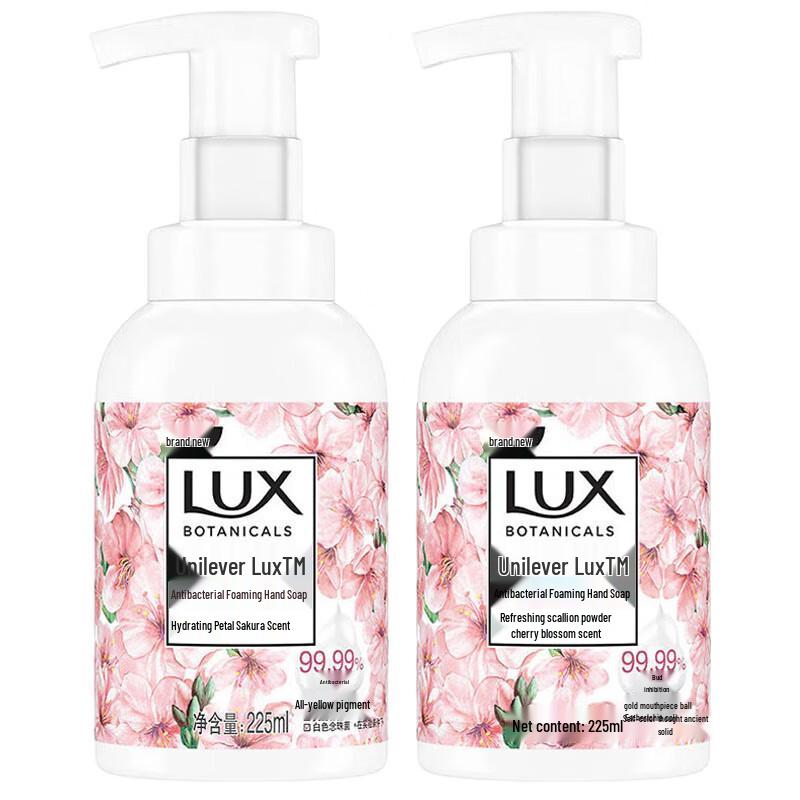 

LUX Cherry Blossom Antibacterial Foam Hand Wash (2x225ml)