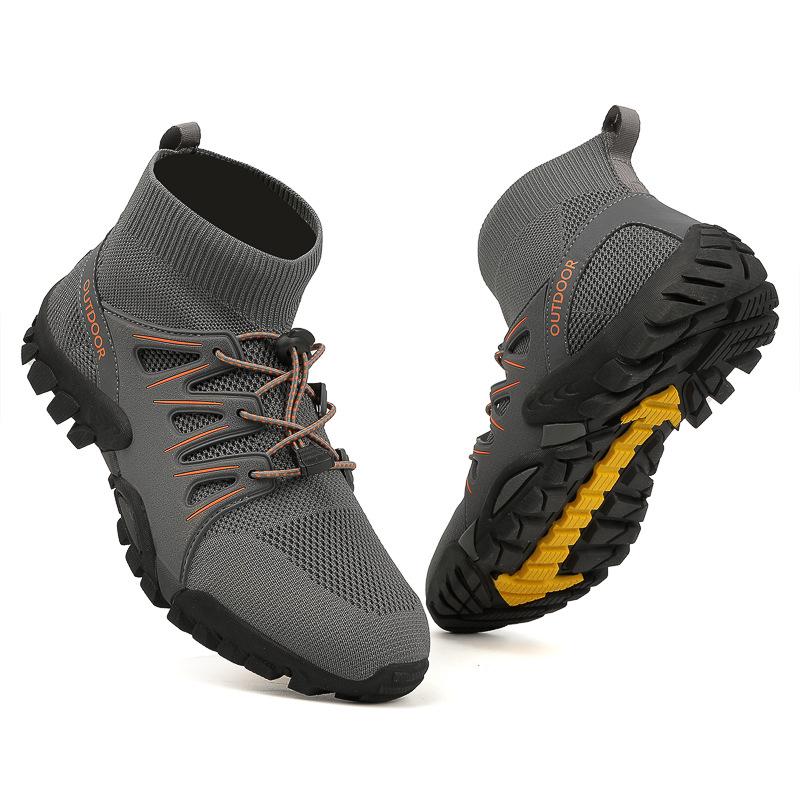 Unisex Mid-Cut Non-Slip Breathable Outdoor Hiking & Fishing Shoes