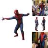 El Asombroso Traje de Spider-man Body de Spandex Azul y Rojo Para Niños y Adultos