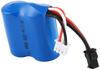 7.4V 600mAh Li-ion Battery for RC Boat | Compatible with Skytech H100 H102 H106, Syma Q2 Q3 | 40x38x21mm – 48g