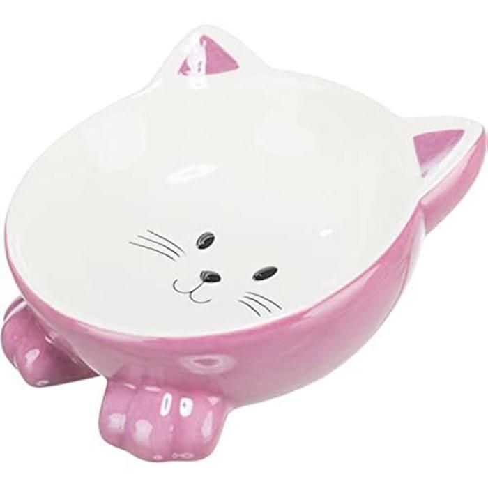 Ceramic Feeder - TRIXIE - Ergonomic Model - 0.15 L - Indoor - Pink