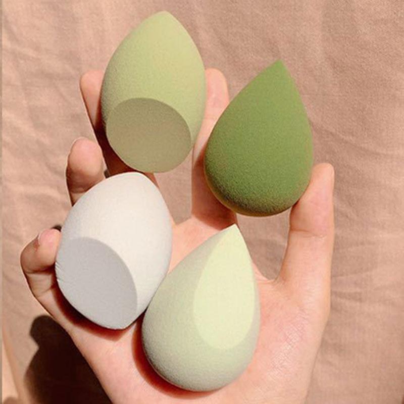 4ks/sáček Fashion Make Up Blender Kosmetická houbička na make-up nafouknutý make-up podkladový prášek houba Beauty Tool Příslušenství k make-upu