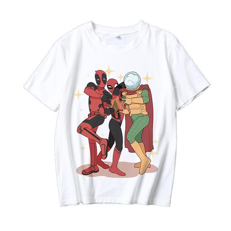 

Marvel Deadpool Tshirt for both Unisex and Women A stylish summer shortsleeved Tshirt for the Avengers M
