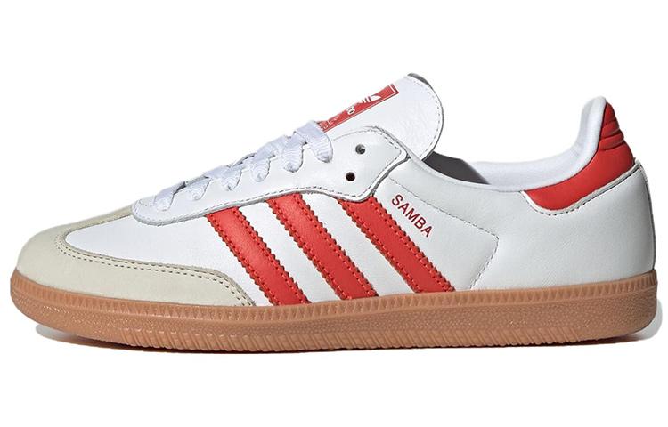 

Adidas Samba OG White Solar Red Gum Women s IF6513 36