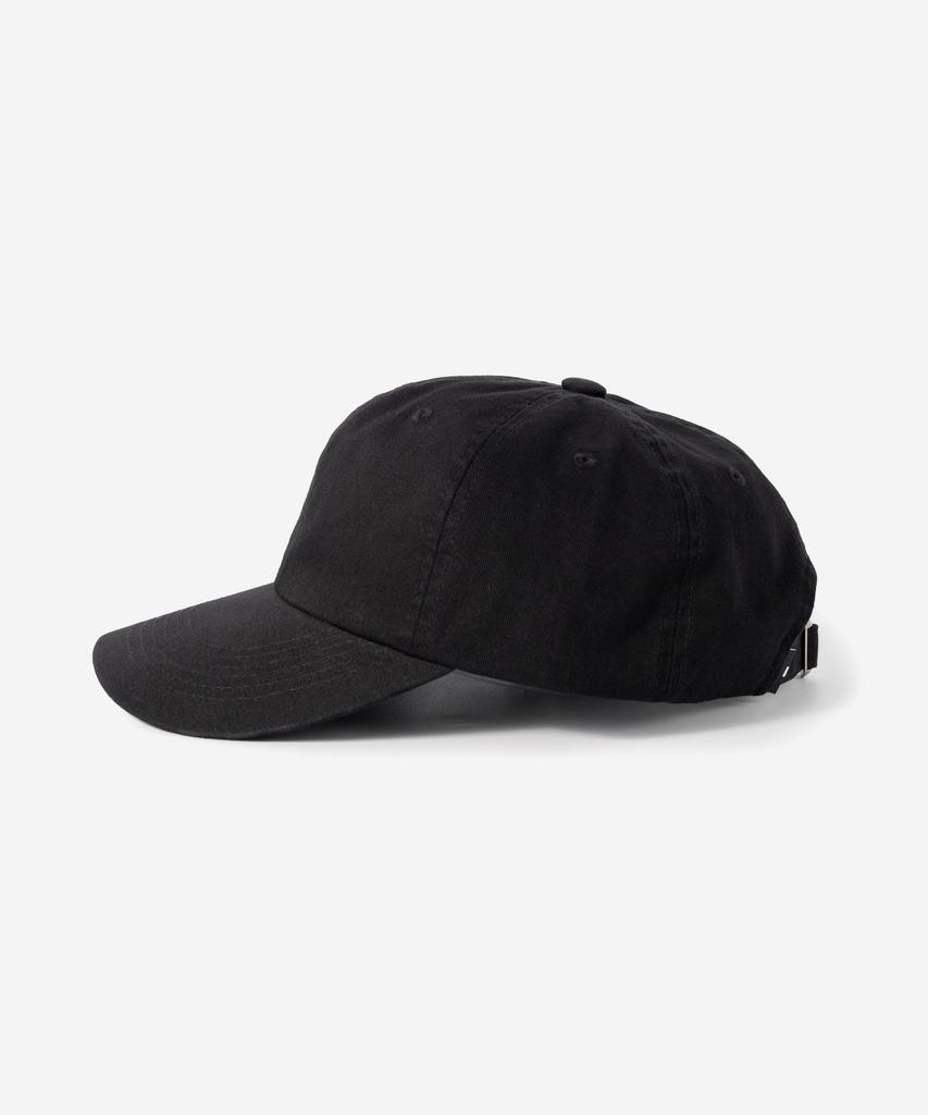 Siteulo Basic Cotton Twill Charlie Cap Black