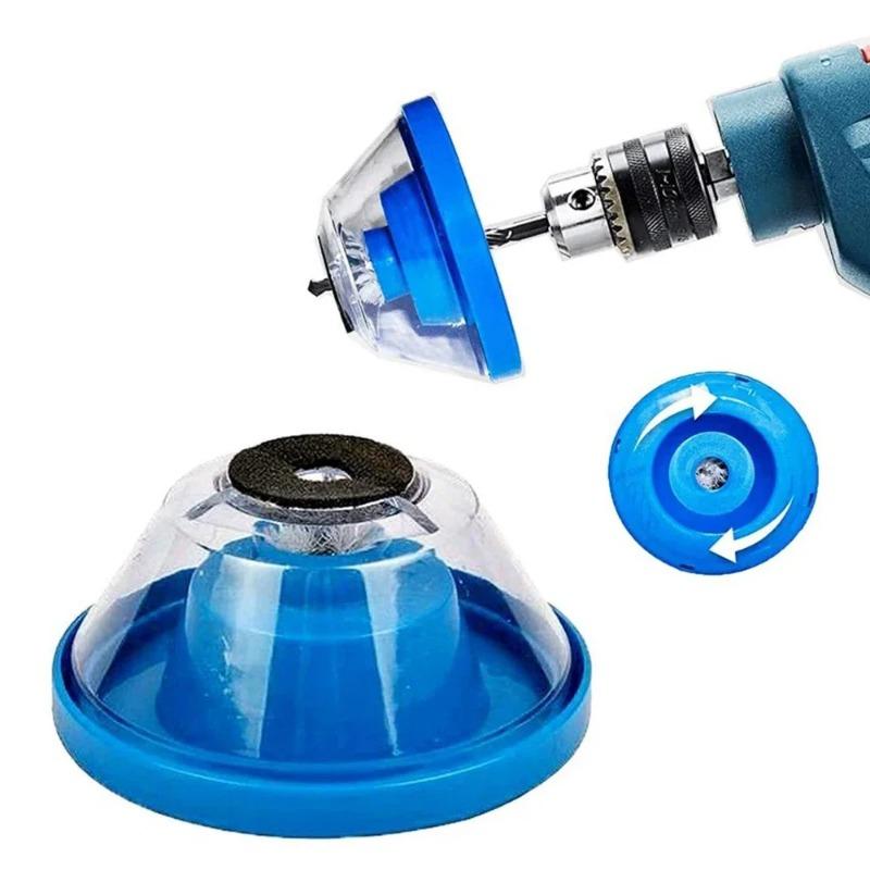 Fine Powder Settles Across The Room Products Drill Dust Collector & Display Case 4 - 10mm Power Tool Drill Bit Accessories