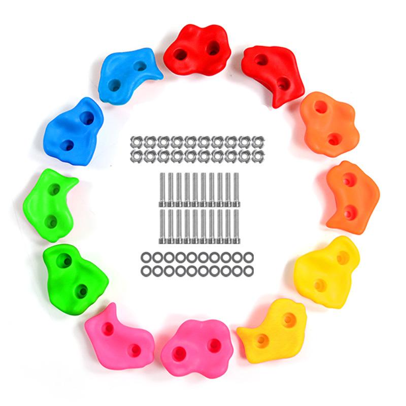 

Детский скалодром Аксессуары для скалодрома с винтами Точки крепления для деревьев Скалы для скалолазания на деревьях