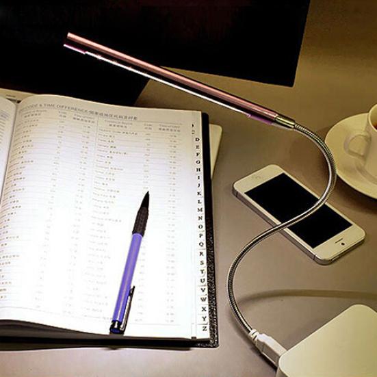 Flexible 10 LED Night Lamp for USB Light Keyboard Reading Notebook Laptop PC