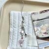 Sweet Dessert Theme Beaded Phone Strap Handmade Resin Charm for Women Girls Lovely Gift Keychain Bag Accessory