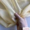 Chiffon di Vera Seta Largo 6 mm: Tessuto di Seta di Gelso Trasparente per Foulard, Vestiti Estivi e Abiti da Sera