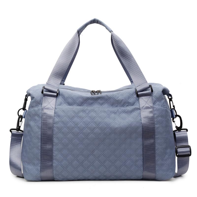 Multi-purpose Travel & Gym Tote: Wet/Dry Separation, Large Capacity, Yoga/Sports/Maternity Carry-on with Single Shoulder Strap