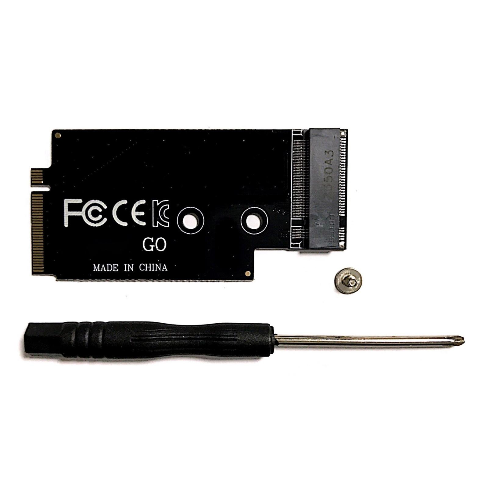 

Аксесуар для картки жорсткого диска Адаптер картки пам яті SSD Модифікована плата передачі Адаптер NVME M.2 2242 до 2280 для Legion Go чорний