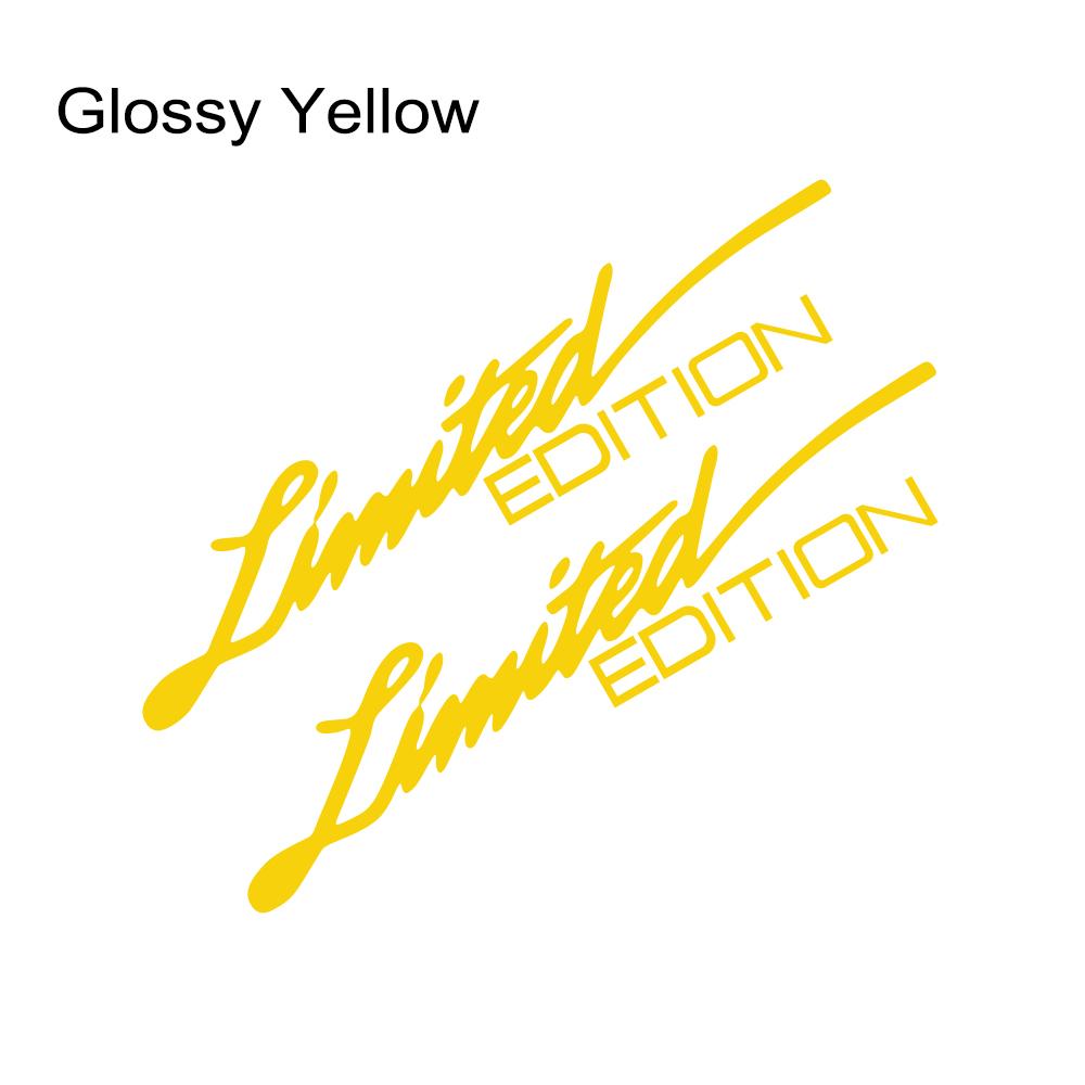 Funny Limited Edition Car Motocycle Sticker Decals for