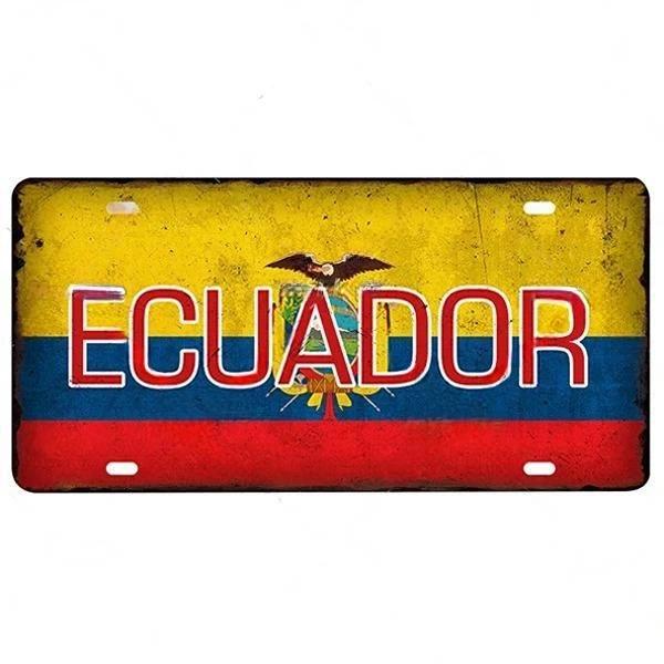 Metal Flag Sign Wall Decor 15x30 Cm Gift for Bar Cafe Office