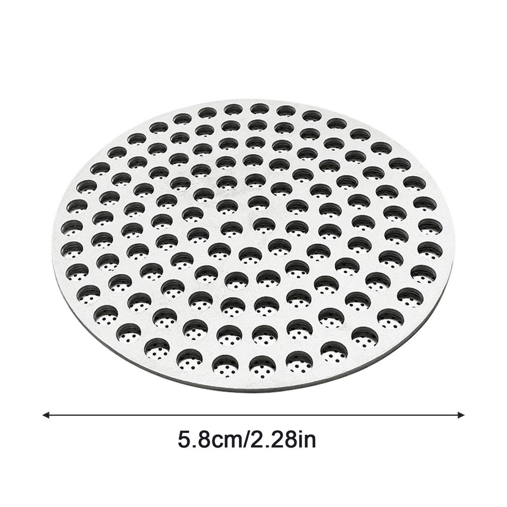 Stainless Steel Coffee Filter Mesh Plate 51/53/58mm Coffee Puck Screen Double Layer Fine Filter Screen uniform extraction sheet