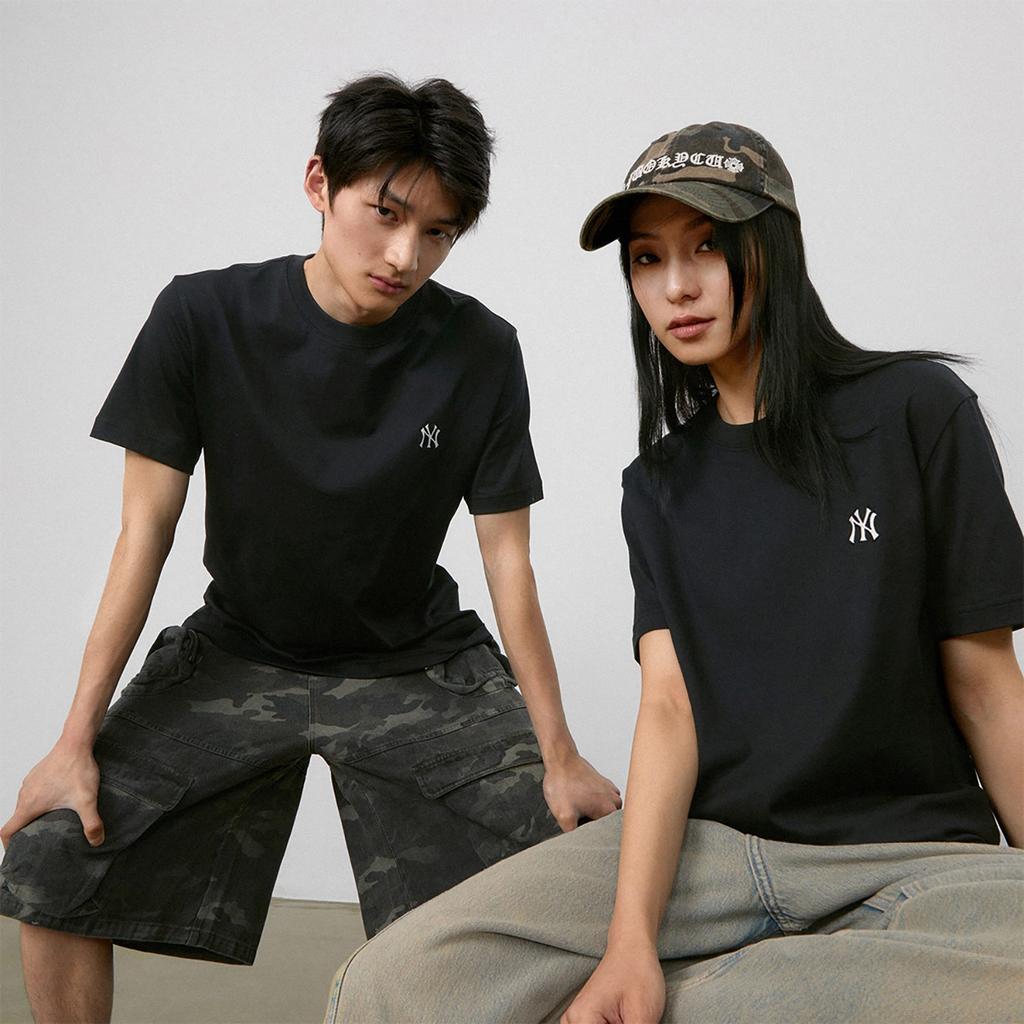 MLB Fashion Sports Collection T Shirt Unisex Black 3ATSB0243-50BKS
