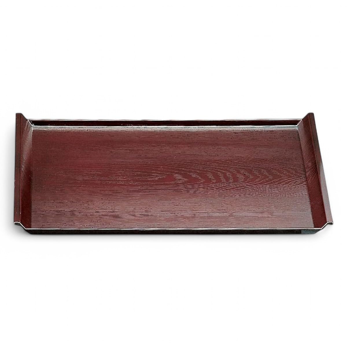

Made in Shaku 2 ID Wood Tamuke x x J-kitchens Placemat, Tray, Japan, Fashionable, Heat-Resistant, A) Grain, (37.3cm 25.5cm 2.1cm)