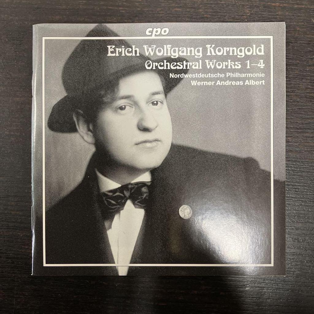 [USED] Korngold Orchestral Works Vol. 1-4 4-CD Set Rare Valuable