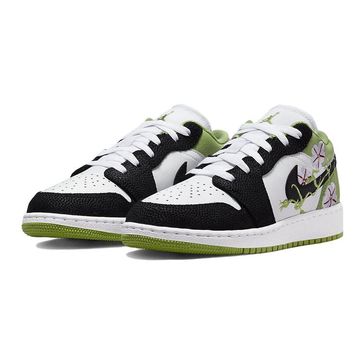 Jordan Kids Air Jordan 1 Low SE "Floral" Sneakers DQ8389-100