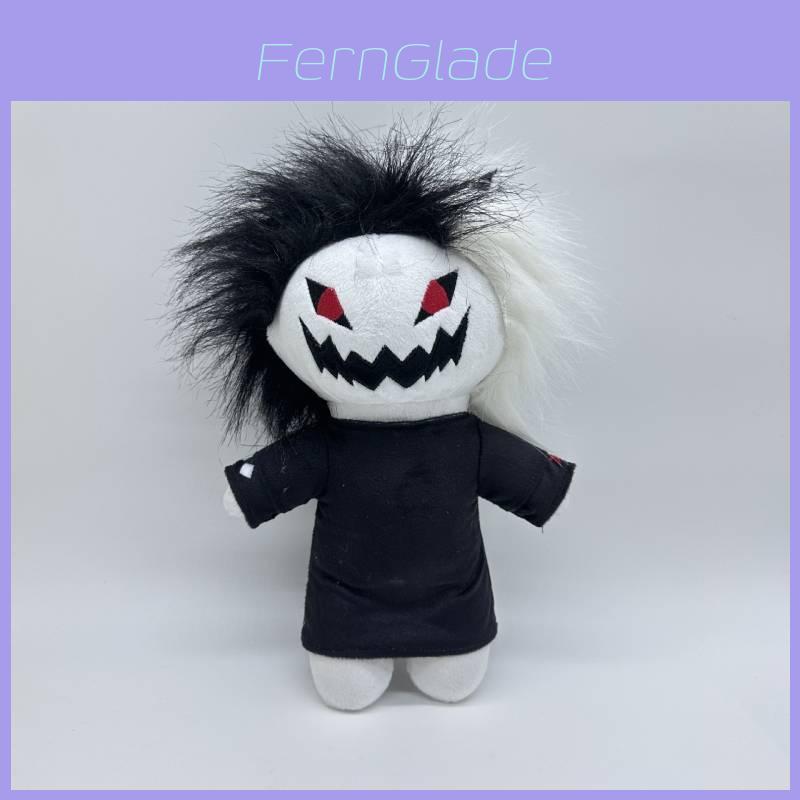 Zxc Cat Plush Halloween Black And White Grinning Cat Stuffed Toy 27cm/10.62in Height