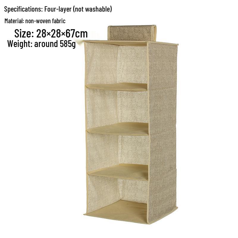 Multi-Layer Hanging Storage Bag for Clothes and Underwear