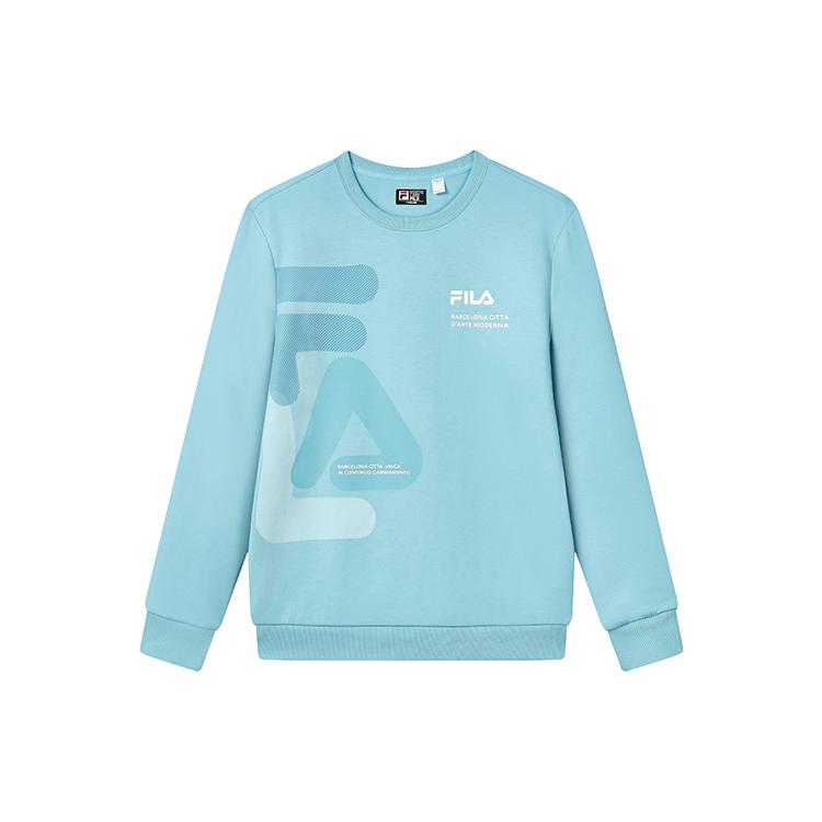 

New FILA Sweatshirt Men s Matte Blue F11M319214F-LB M