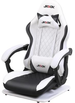 JKOOK Gaming Játék Légáteresztő Vibrációs Játék Forgószék Magas Deréktámasz Karfa PU Számítógépes Szék JK07 Szék, Szék, Funkció, Szék, Dönthető, Ülés,