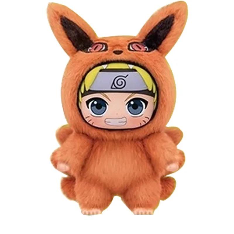 Neu Toptoy Naruto Shippuden Beast Party Serie Vinylfigur Plüschartige Textur Blind Box Chibi Kakashi Sasuke Sammlerstück