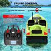 GPS Fishing Bait Boat Lokeevan V020 12000mAh Battery Dual Motor 3 Container 2KG Load 500M Remote Control