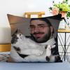Casual Album Cover Music Fan Gifts O-Ordanns Cushion Cover Washable Linen Pillowcase Soft For Sofa Bed Cozy Home Room Decor