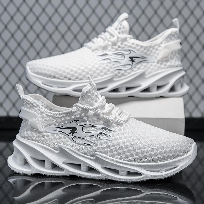 

Мужская обувь 2024 года, новинка лета, знаменитости из Интернета, легкая повседневная универсальная мужская повседневная обувь для увеличения роста, универсальная, высококачественная спортивная обувь 39 белый