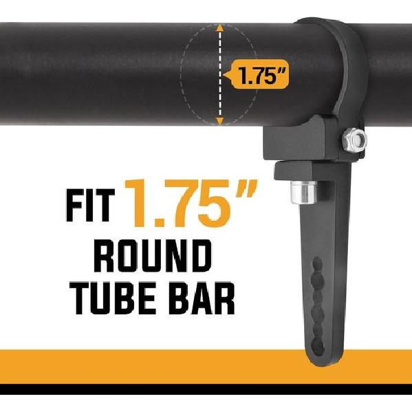 1.75''  Side Roll Cage Bull Bar Clamps LED Light Mount Bracket Compatible