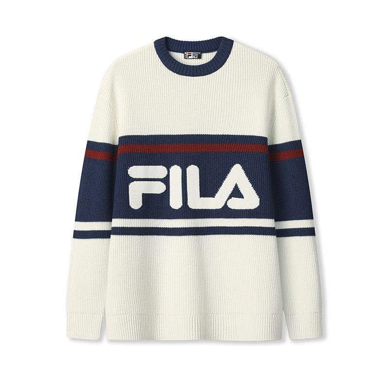 FILA ORIGINALE Вязаный трикотаж Унисекс Облачно-белый F51U549403FWT 175/96A/L white