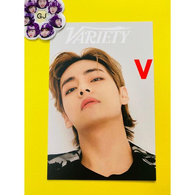 

[USED] BTS American magazine VARIETY special photo Taehyung V postcard