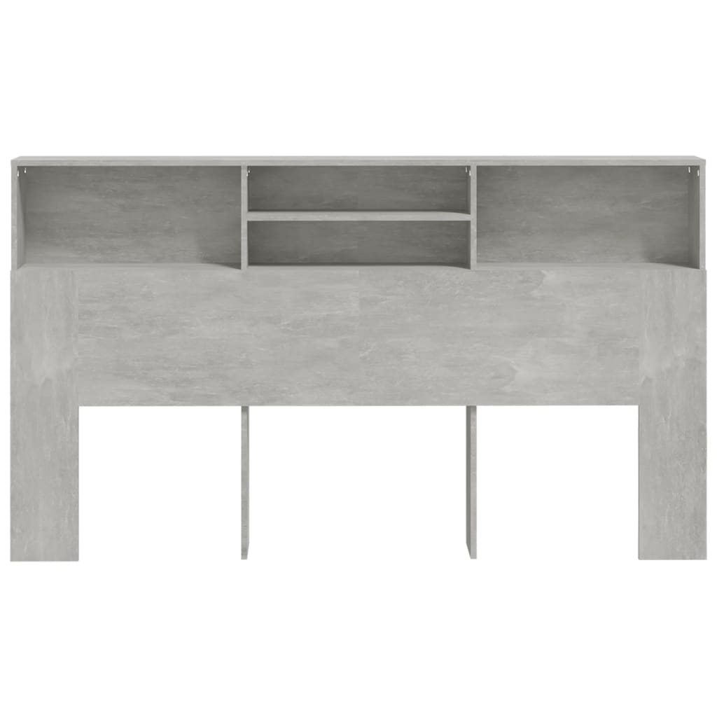 Modernes Kopfteil Mit Regalen Und Stauraum, Ohne Bettgestell Und Matratze, 180 X 19 X 103,5 Cm