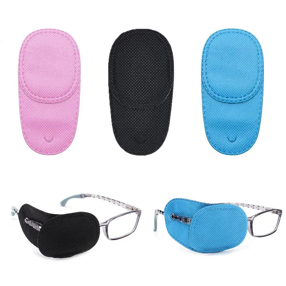 Blue And Pink Covered Eye Mask Glasses Accessories Strabismus And Amblyopia Correction Eye Mask Amblyopia Training Eye Mask