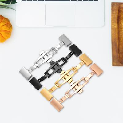 Fermoir de bracelet de montre, Installation facile et automatique, déploiement papillon à Double clic, connecteur de bracelet de montre pour un usage quotidien