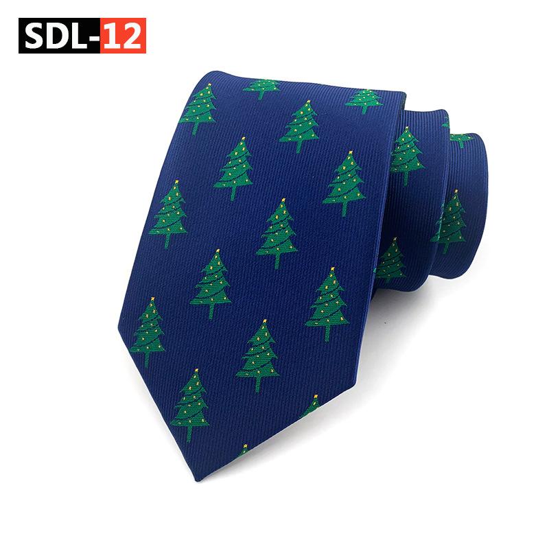 

Рождественский галстук высокой плотности, свадебный галстук жениха, праздничный галстук