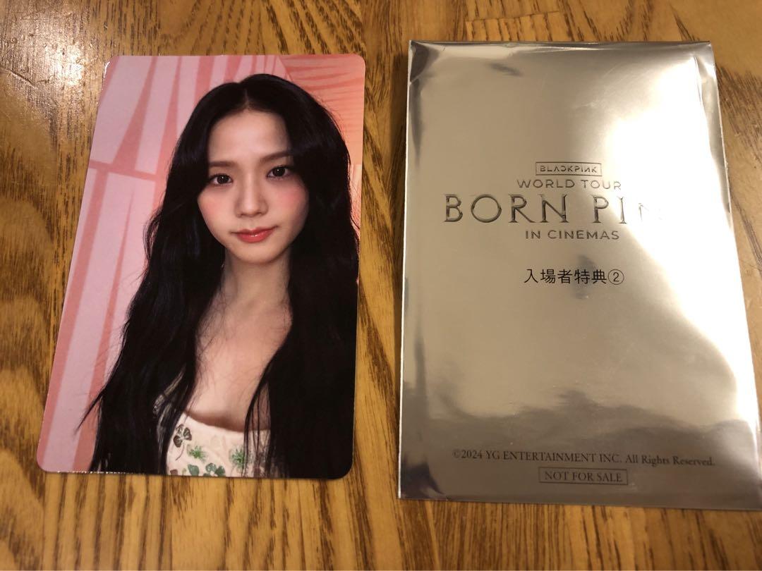 

[USED] Jisoo BLACK PINK movie BORNPINK bonus trading card not for sale