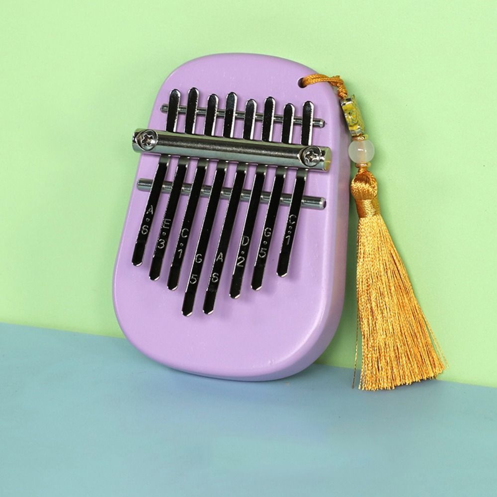 Marimba Musical Mini Thumb Piano 8 Key Exquisite Finger Piano Creative Finger Thumb Piano