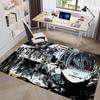 Tokyo Ghoul Anime Room Mats Cheaper Anti-slip Modern Living Room Balcony Printed Welcome Rug