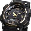 CASIO Tough Solar Ana-Digi Quartz Watch AQ-S810 Series Men's Overseas Model black x gold AQ-S810W-1A3V