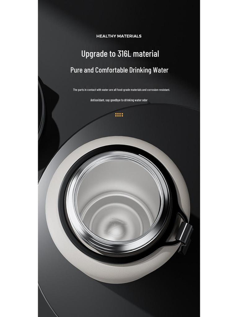 2025 Gardenia Insulated Stainless Steel Water Bottle - Large Capacity 316L Tea Cup